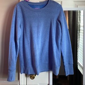 Blue sweatshirt